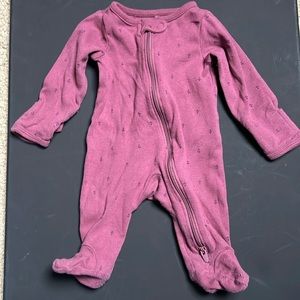 A Carter’s purple sleeper